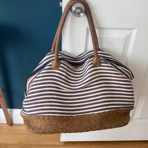 Anthro overnight bag